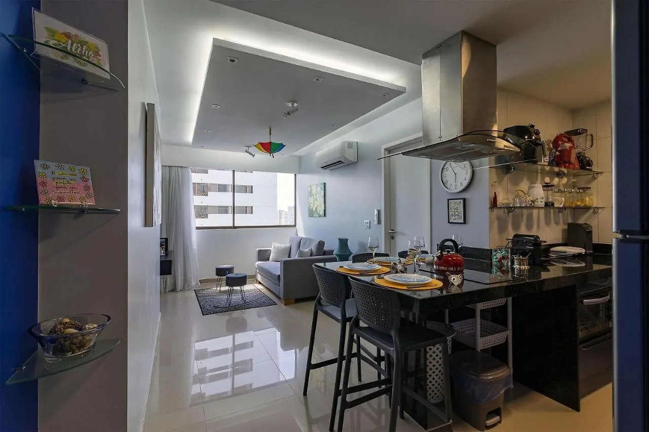 Apartamento Moderno No Beach Class Por Carpediem レシフェ 0*,  ブラジル
