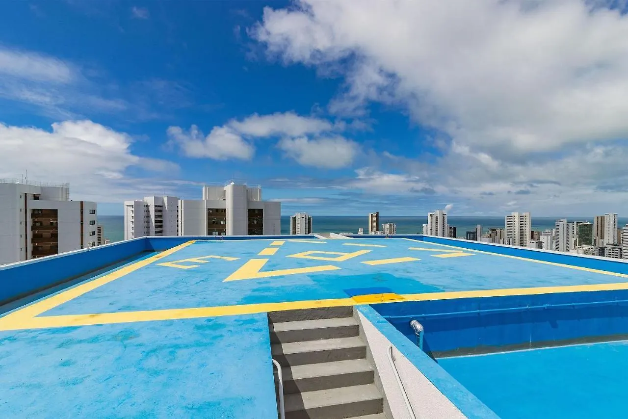 アパート Apartamento Moderno No Beach Class Por Carpediem レシフェ