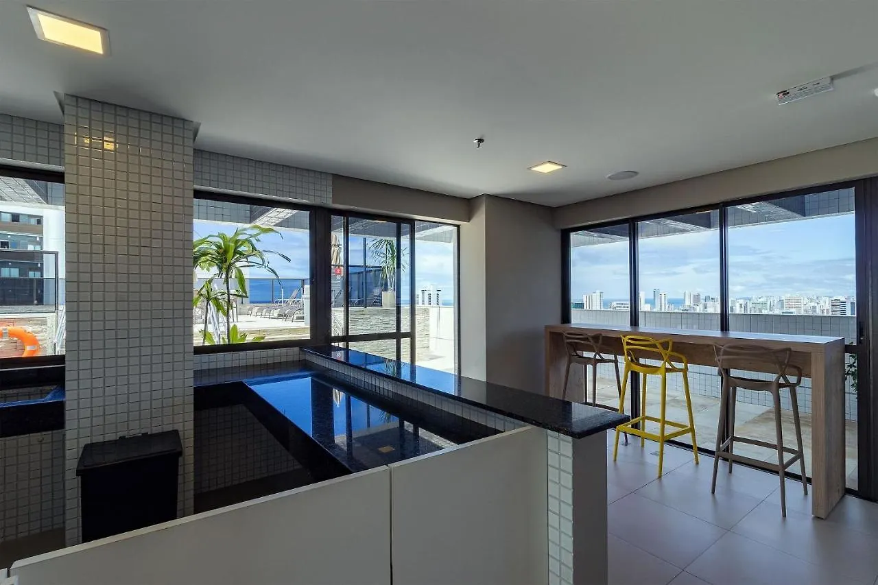 アパート Apartamento Moderno No Beach Class Por Carpediem レシフェ